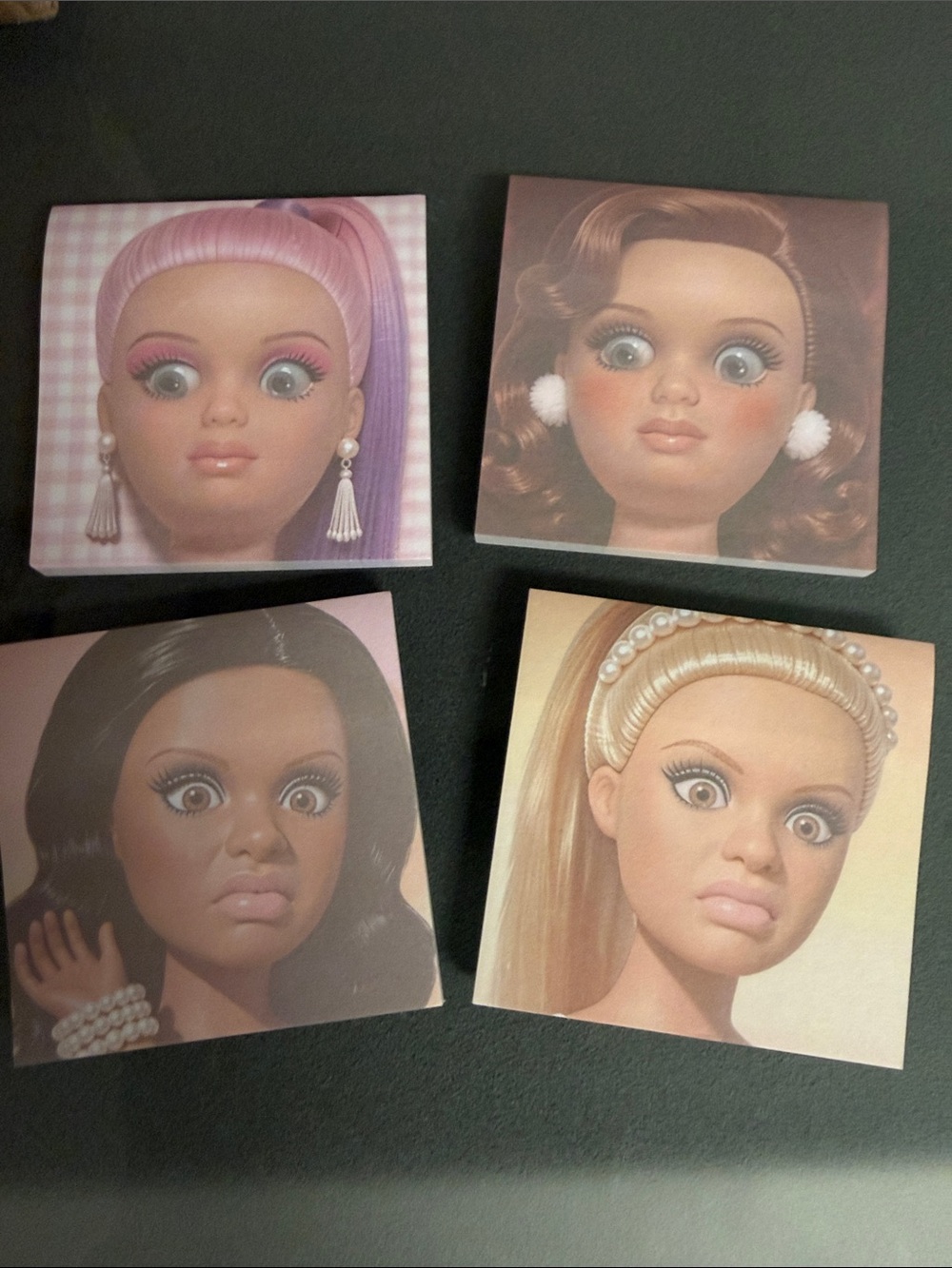 Barbie meme post it notes 4 pack